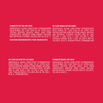 SKITTLES and STARBURST Fun Size Assorted Candy Pack