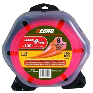 Echo 311130064 .130" Cross Fire Trimmer Line - Heavy Duty 150ft