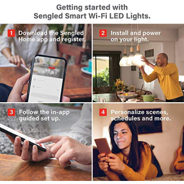 Sengled Smart WiFi LED Light Bulbs for Home