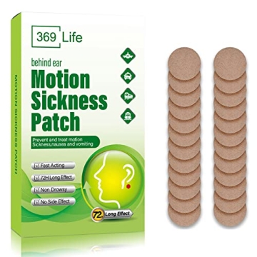 Natural Motion Sickness Patches for Travel Comfort