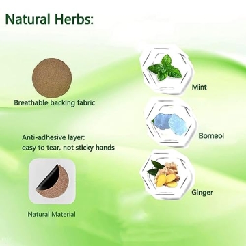 Natural Motion Sickness Patches for Travel Comfort