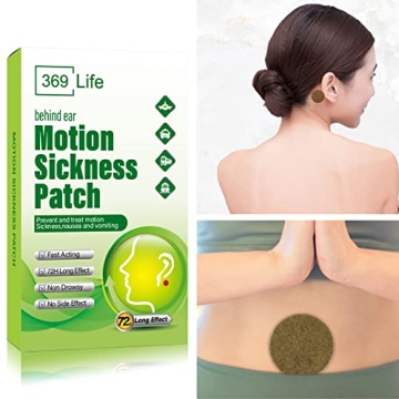 Natural Motion Sickness Patches for Travel Comfort