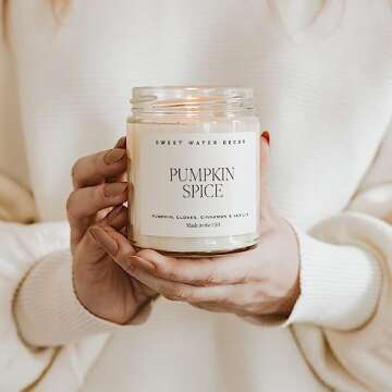 Pumpkin Spice Candle - Cozy Fall Scent for Your Home