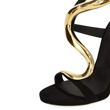 FSJ Chunky High Heels Ankle Strap Sandals for Women