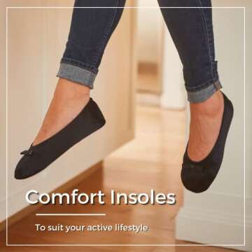 Isotoner Ballerina Slippers for Women – Soft Satin House Shoes with Bow and Suede Sole – Classic Comfy Travel and Bedroom Slippers – Cute Bridal Party Slippers, Evening Sand Soft Tie Bow, 5-6