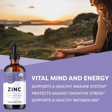 Vimergy Organic Liquid Zinc - Boost Immune Health Naturally
