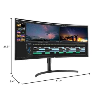 LG 38WN75C-B 38" Curved UltraWide QHD+ Monitor