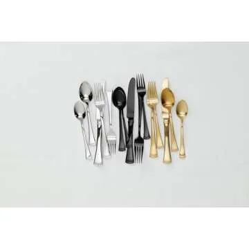 Lenox Portola, 3.40 LB, 20-Piece Flatware Set, Gold