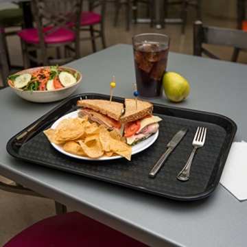 Carlisle Cafe 14x18 Plastic Fast Food Tray for All Occasions