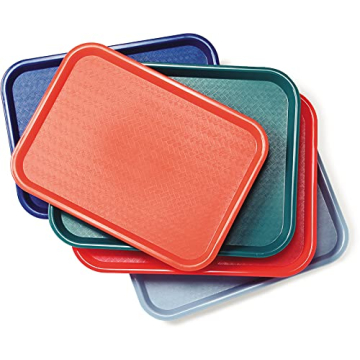 Carlisle Cafe 14x18 Plastic Fast Food Tray for All Occasions