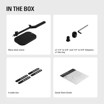 Adjustable Microphone Mount Stand for Recording