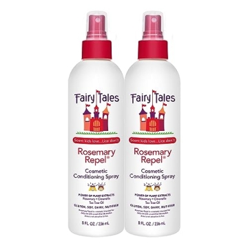 Fairy Tales Rosemary Repel Conditioning Spray - Great Detangling and Lice Prevention for Kids, 8 fl ...