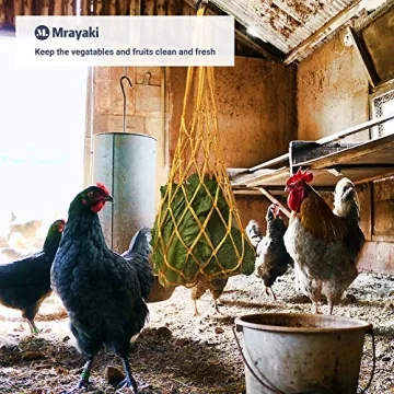 4PCS Chicken Vegetable String Bag - Fun Feeding Tool