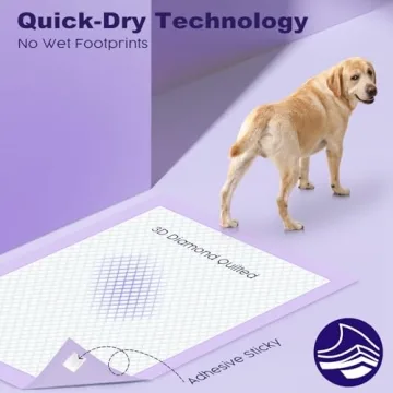 MIZOK Lavender-Scented Dog Pee Pads Extra Large 28x34in