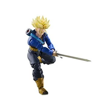 TAMASHII NATIONS Dragon Ball Z Super Saiyan Trunks Action Figure - Bandai Spirits S.H.Figuarts