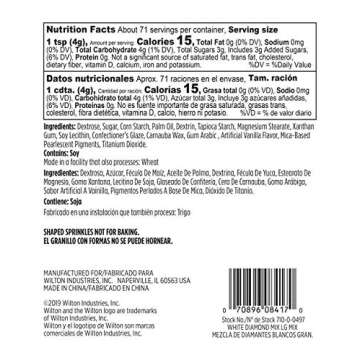 Wilton Sprinkles 10oz Shaped Sprinkles Mix (Diamond)