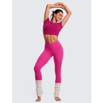 CRZ YOGA Butterluxe Cross Waist Leggings for Women