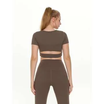 Comfortable Women's Crop Tops for Yoga and Workouts