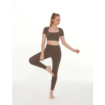 Comfortable Women's Crop Tops for Yoga and Workouts