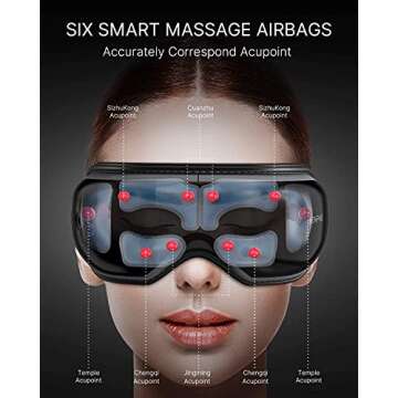 RENPHO Eye Massager with Remote Control - Relax Your Eyes