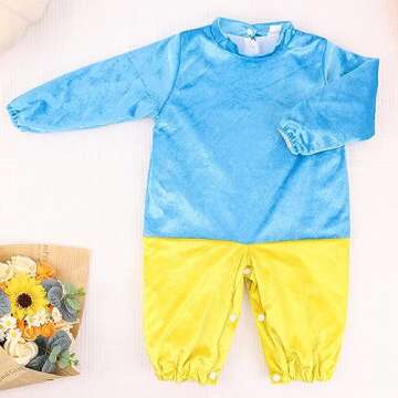 LY WONDERFUL Halloween 3-24M Animal Peacock Baby Toddler Funny Costume Cosplay Romper (13-18 Months)