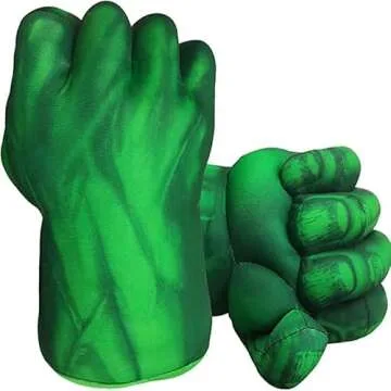 Superhero Hands Gloves Superhero Toy Fists Kids Soft Plush Superhero Costume Accessories Superhero C...