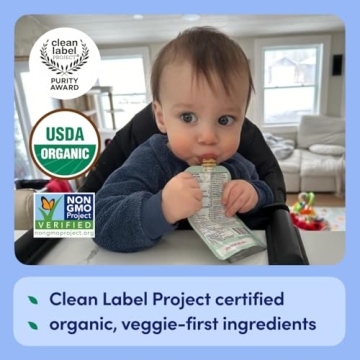 Organic Cerebelly Baby Food Pouches for Brain Growth