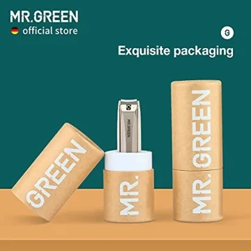 MR.GREEN Anti Splash Nail Clippers for Precise Grooming