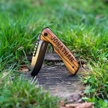 Personalized Groomsmen Pocket Knife Set of 10