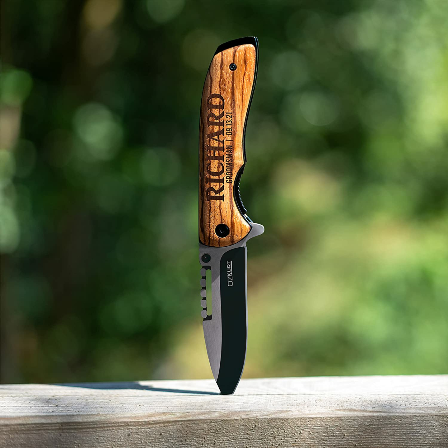 Personalized Groomsmen Pocket Knife Set of 10