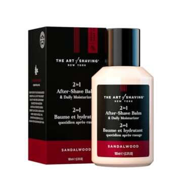 The Art of Shaving After-Shave Balm for Men - Face Moisturizer, Clinically Tested for Sensitive Skin...