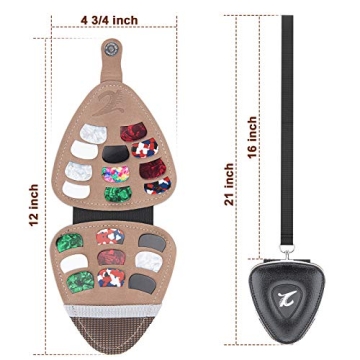 XTON Guitar Picks Holder for Easy Access and Storage