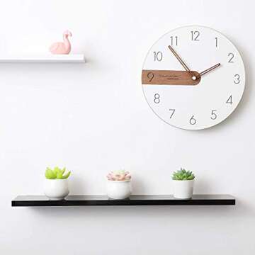 T4U Ceramic Succulent Pot White Set of 6, 2.5 Inch Cactus Plant Pot Succulent Plant Container Plante...