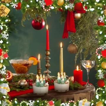 Conelist Aspen Scented Tree Candles - Perfect Holiday Decor