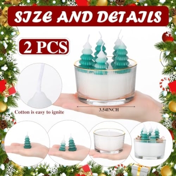 Conelist Aspen Scented Tree Candles - Perfect Holiday Decor