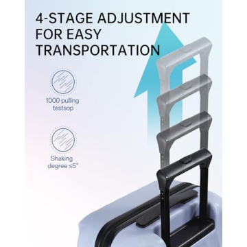 BAGSMART Carry On Luggage for Convenient Travel