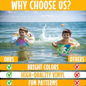 Fun Express Mini Inflatable Fish (Set of 12) sea Themed Party Decorations - VBS Vacation Bible School Supplies/Decor