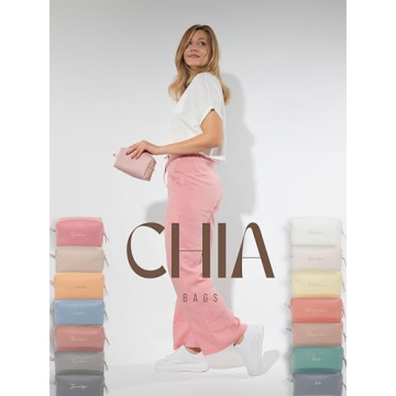 Personalized ChiaBags Bridesmaid Makeup Bag Custom Gift