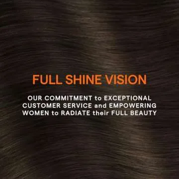 Full Shine Brown Clip-in Hair Extensions for Women