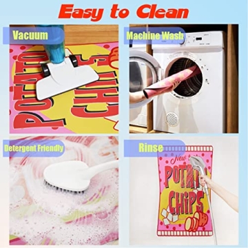 Cute & Absorbent Snack Break Bath Mat for Your Bathroom
