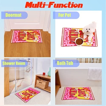 Cute & Absorbent Snack Break Bath Mat for Your Bathroom