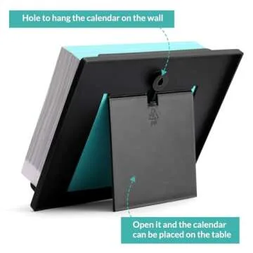 2025 Desk Calendar - Daily Running Quotes for Motivation