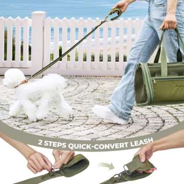 BurgeonNest Side-Expandable Pet Travel Carrier for Travel