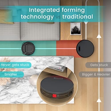 Lefant Robot Vacuum with Powerful Suction and Smart Control
