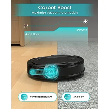 Lefant Robot Vacuum with Powerful Suction and Smart Control