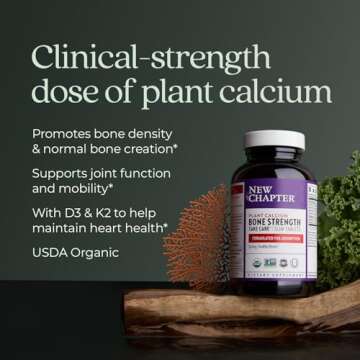 New Chapter Calcium Organic Supplement for Bone Health