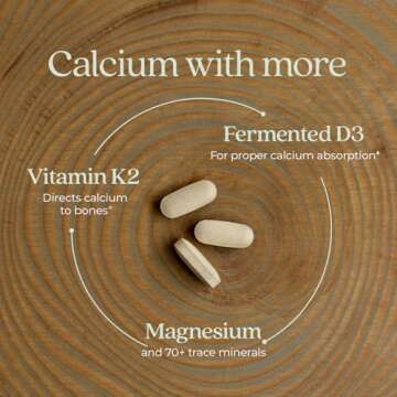 New Chapter Calcium Organic Supplement for Bone Health