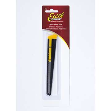 Excel Blades K14 Snap Blade Utility Knife, Metal Framed 13 Point Box Cutter Knife