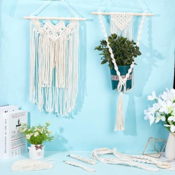 INFUNLY DIY Macrame Kit - Easy Crafting for All