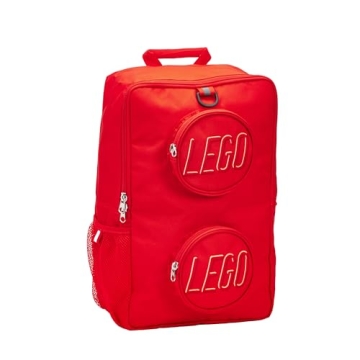 LEGO Brick Backpack - Red: Durable, Stylish & Officially Licensed